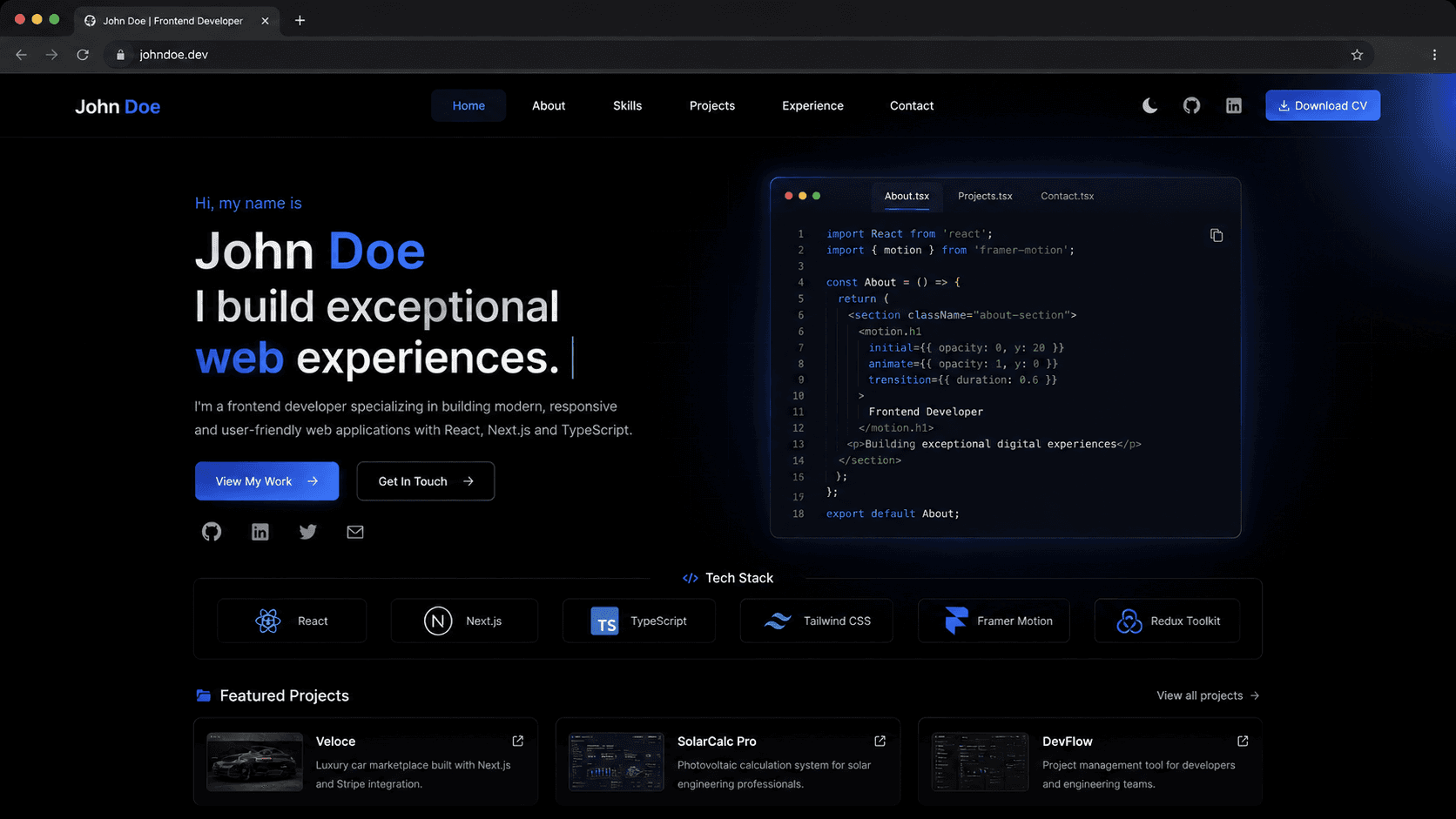 Portfolio Personal